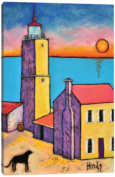 St Augustine Lighthouse Canvas Art Print - David Hinds