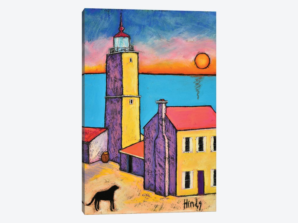 St Augustine Lighthouse by David Hinds 1-piece Canvas Wall Art