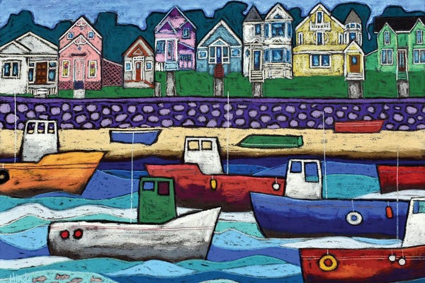 Busy Fishing Boats
