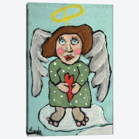 Guardian Angel - XII Canvas Print #DHD175} by David Hinds Canvas Wall Art