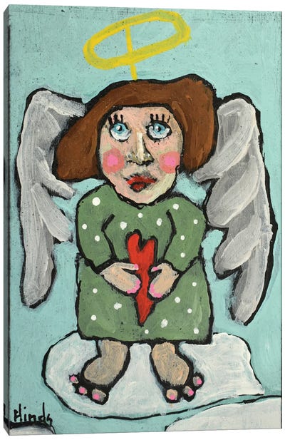 Guardian Angel - XII Canvas Art Print - David Hinds