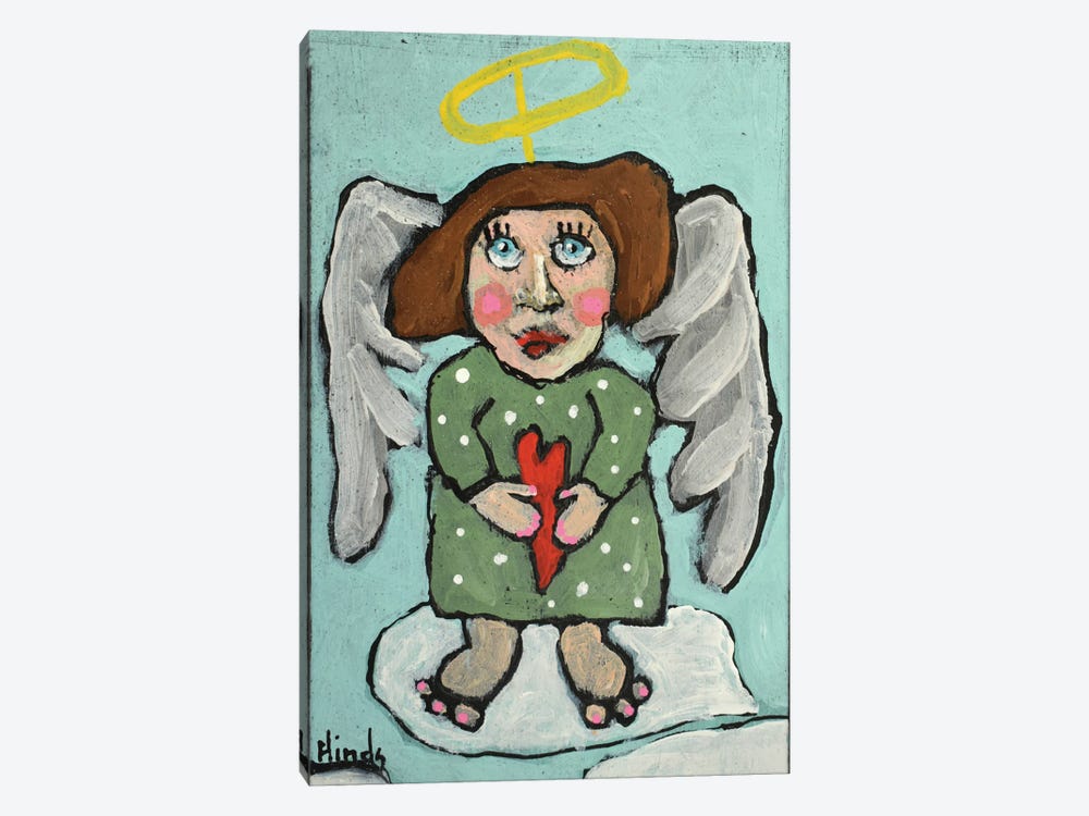 Guardian Angel - XII by David Hinds 1-piece Canvas Wall Art