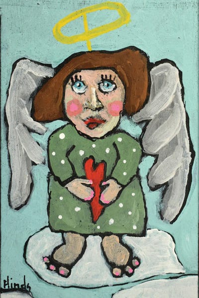 Hearts: Guardian Angel - XII by David Hinds
