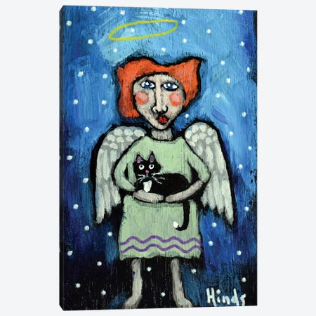 Guardian Angel - X Canvas Print #DHD177} by David Hinds Canvas Artwork