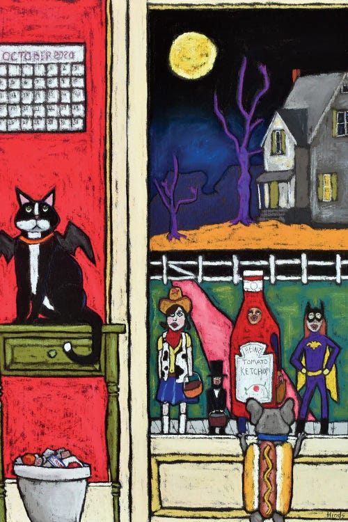 Trick Or Treat by David Hinds wall art