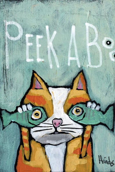 Peek A Boo by David Hinds art print