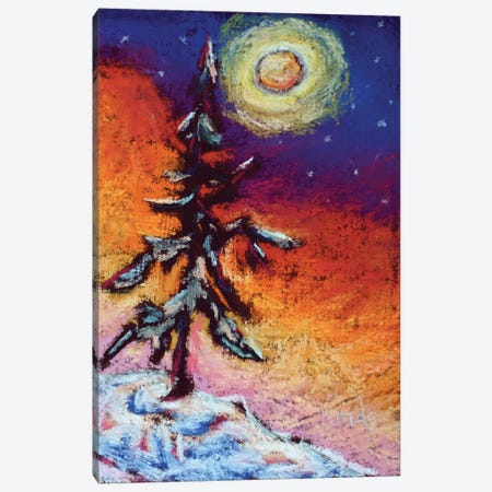 Charlie Brown Christmas Tree Canvas Print #DHD214} by David Hinds Canvas Art Print