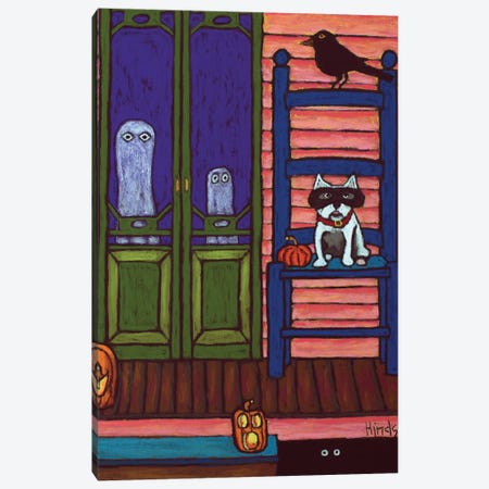 My Spooky Dog Canvas Print #DHD223} by David Hinds Canvas Print