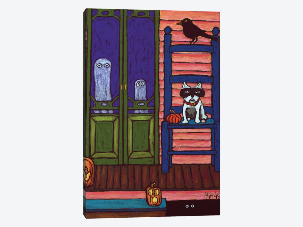 My Spooky Dog by David Hinds 1-piece Canvas Art Print