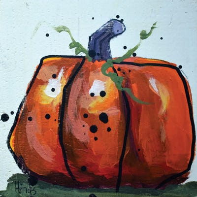 Pumpkin VII by David Hinds art print