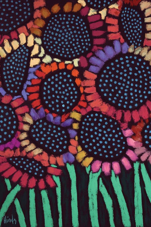 Sunflower Power by David Hinds wall art