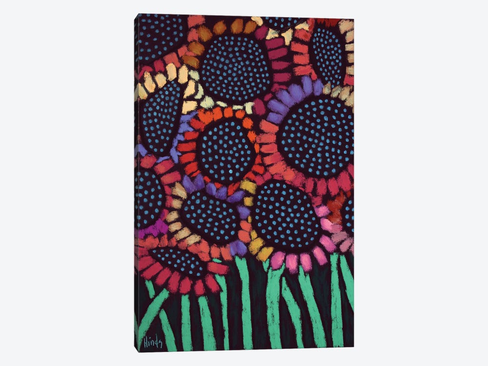 Sunflower Power by David Hinds 1-piece Canvas Artwork