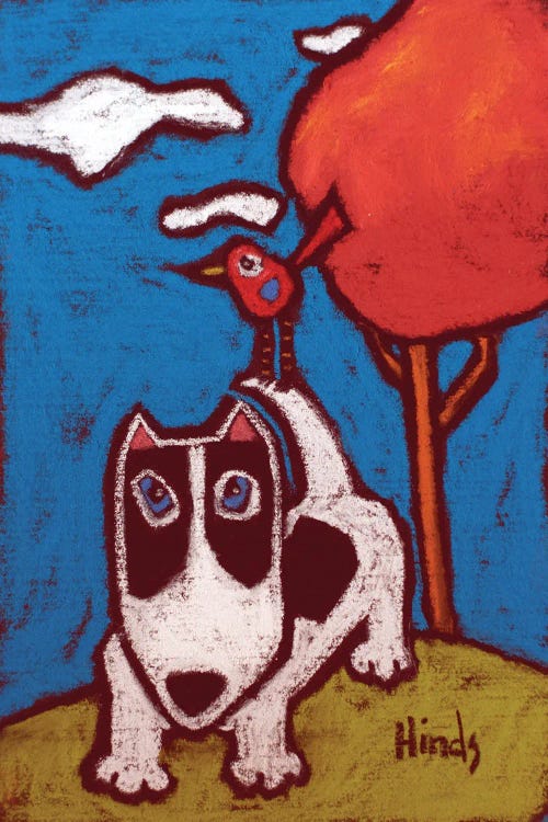 Woof by David Hinds wall art