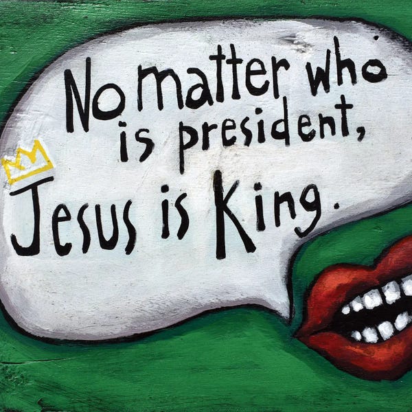 Lips: Jesus Is King by David Hinds