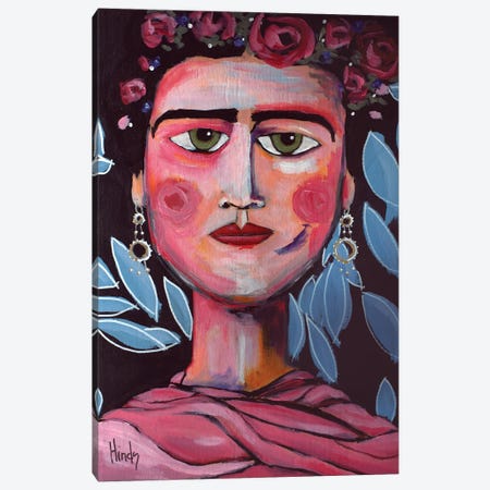 Frida Canvas Print #DHD242} by David Hinds Canvas Art Print