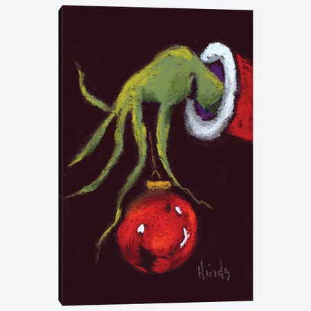 The Grinch Canvas Print #DHD255} by David Hinds Art Print