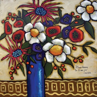 Blooms Of Joy by David Hinds canvas print