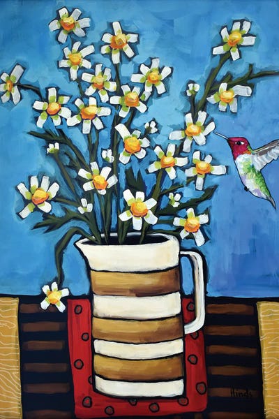 Nectar Time - Framed by David Hinds canvas print