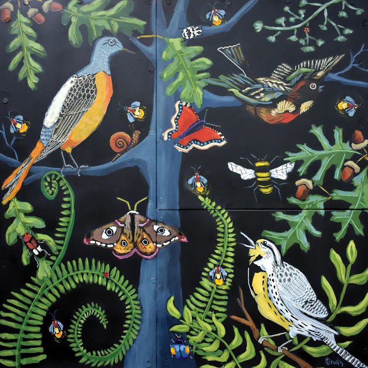 The Midnight Parade by David Hinds wall art