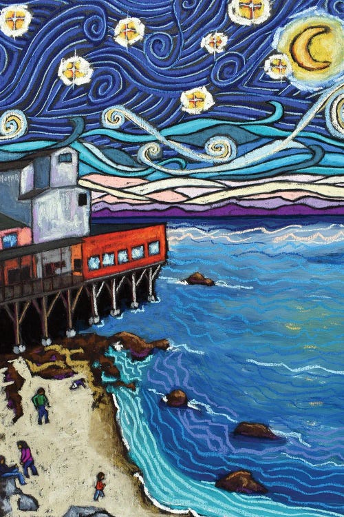 Starry Night Over Monterey Bay