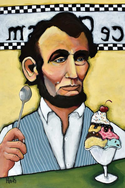 American Décor: Abraham Lincoln Indulges by David Hinds