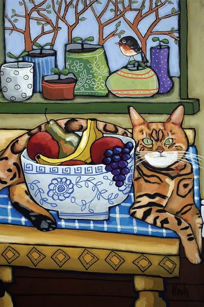 Kitchen: Bengal Cat by David Hinds