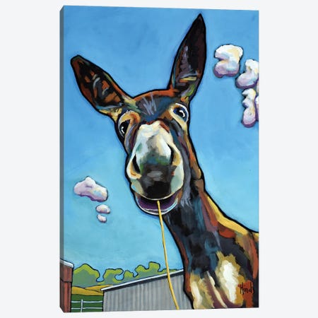 Got My Head In The Clouds Canvas Print #DHD299} by David Hinds Canvas Art