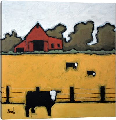 On Golden Pasture Canvas Art Print - David Hinds
