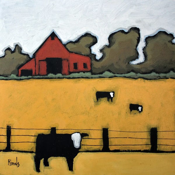 David Hinds: On Golden Pasture by David Hinds
