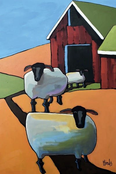 Barns: Just The Three Of Us by David Hinds