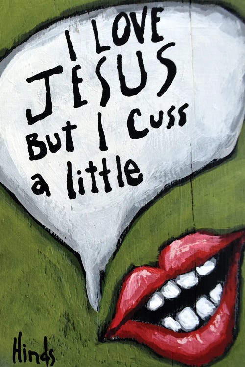 Forgive My Mouth by David Hinds wall art