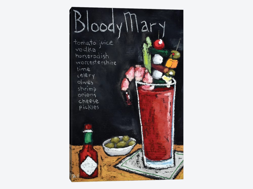 Bloody Mary by David Hinds 1-piece Canvas Art