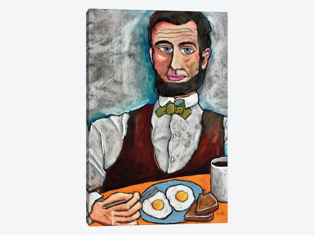 Two Eggs by David Hinds 1-piece Art Print