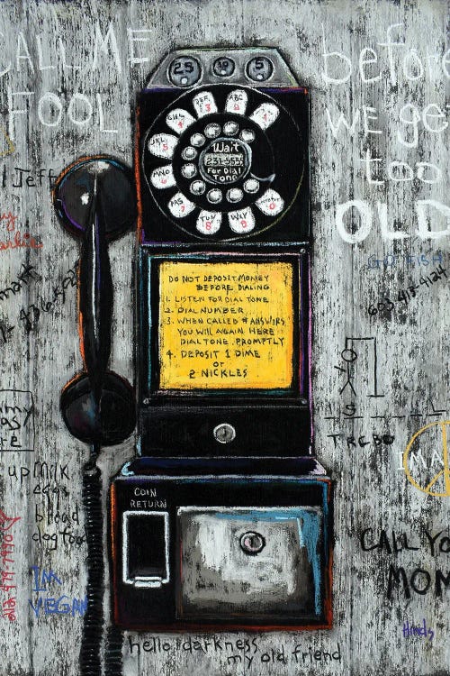 Call Jeff by David Hinds wall art