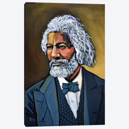 Frederick Douglass Canvas Print #DHD382} by David Hinds Canvas Artwork