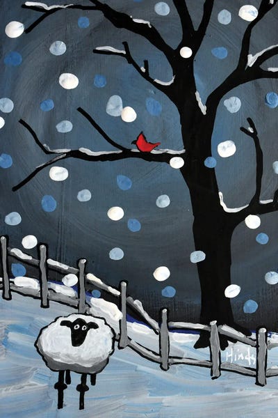 Sheep: Winter Sheep by David Hinds