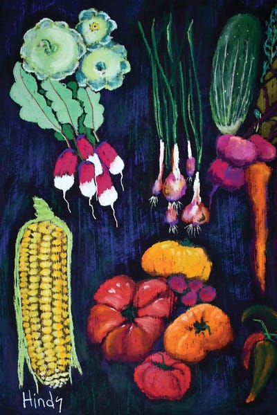 Vegetables: Garden Bounty by David Hinds