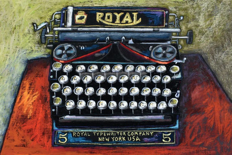 Retro Royal Typewriter