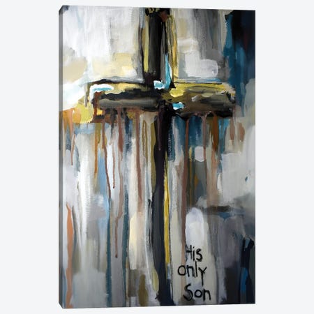His Only Son Canvas Print #DHD438} by David Hinds Canvas Artwork