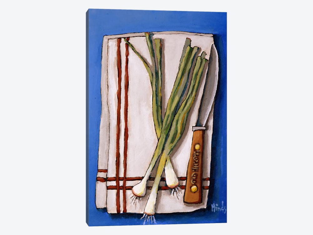 Green Onions by David Hinds 1-piece Art Print