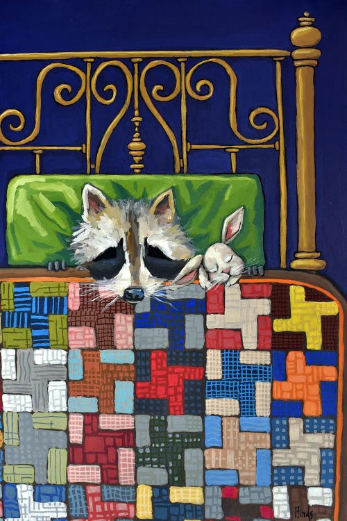 Snuggle Buddies by David Hinds wall art