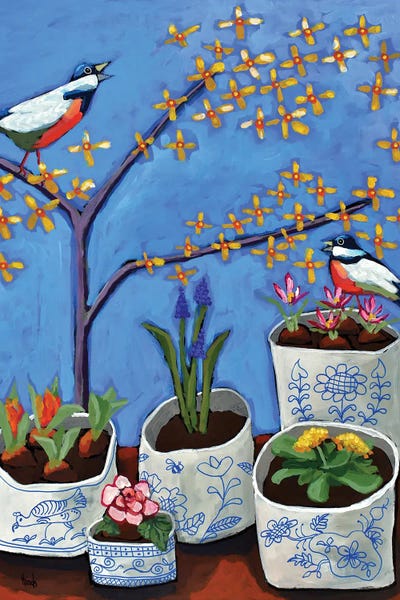 Pottery Still Life: New Beginnings II by David Hinds