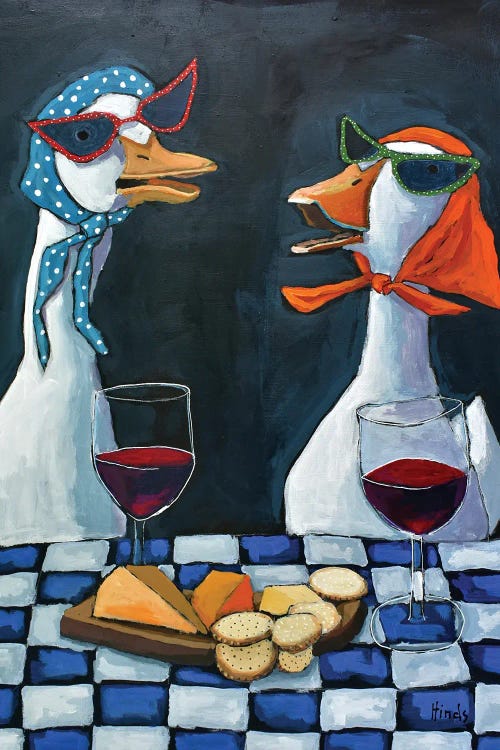 Cheese And Quackers by David Hinds wall art
