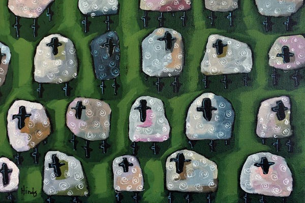Sheep: One Black Sheep by David Hinds