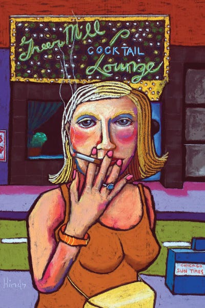 The Green Mill Cocktail Lounge by David Hinds gallery poster