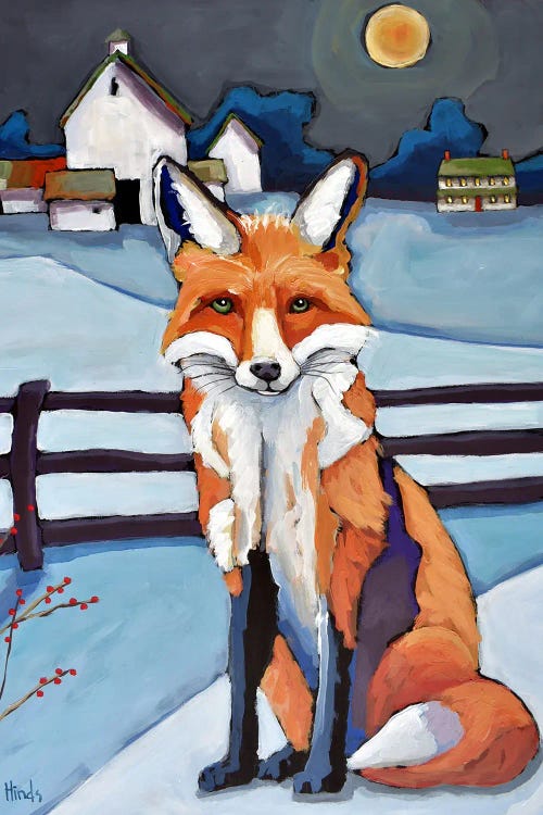 Nighttime Visitor by David Hinds wall art