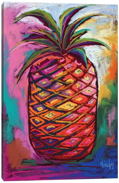 Pineapple Canvas Art Print - On Island Time