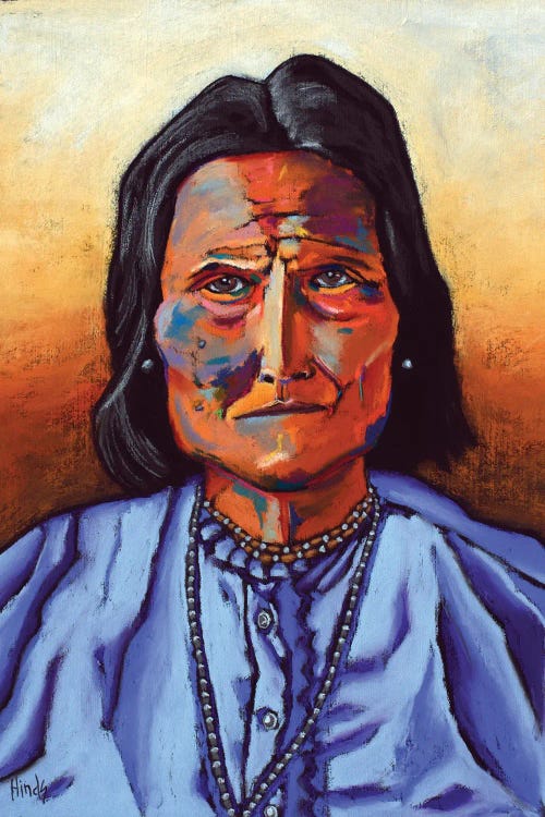 Geronimo by David Hinds wall art