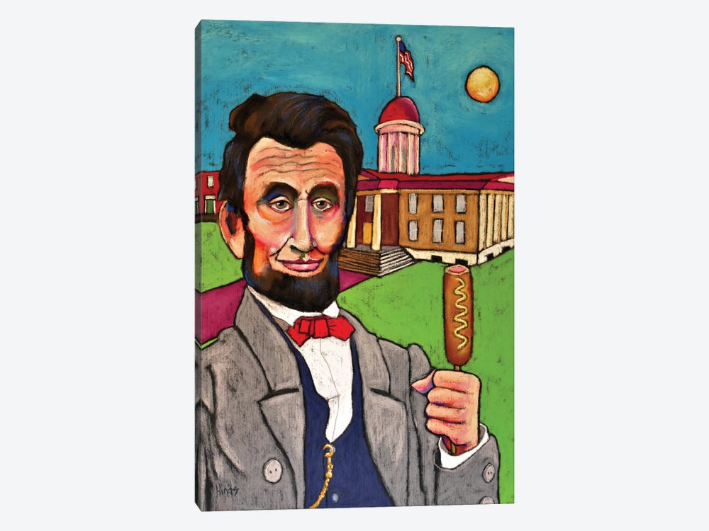 Lincoln At The Capitol by David Hinds 1-piece Art Print