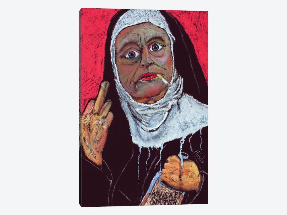 Sister Sara by David Hinds 1-piece Canvas Print